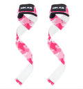 Muscleify Heavy Duty Lifting Straps - Pink Camo