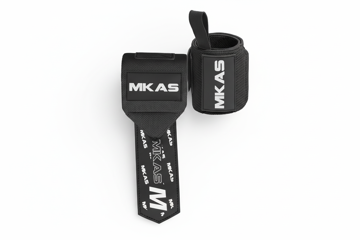 Muscleify Wrist Wraps-Black